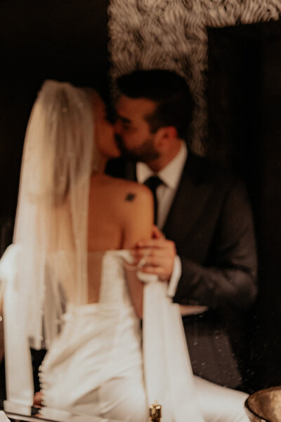 Rachael and Mark together at Mid Century Manor